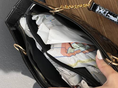 کیف بزرگ بند زنجیری